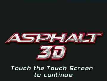 Asphalt 3D - Nitro Racing (Japan) screen shot title